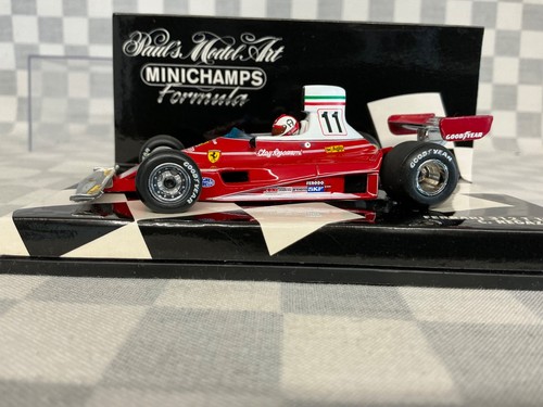1/43 MINICHAMPS 430 750011 FERRARI 312 T CLAY REGAZZONI 1975 # 11 - Picture 6 of 13