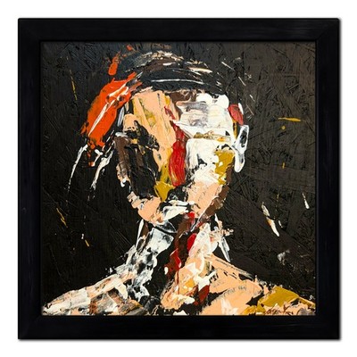 HAVLOCK  Implosive Constraint   OOAK Original Painting Abstract Expressionism