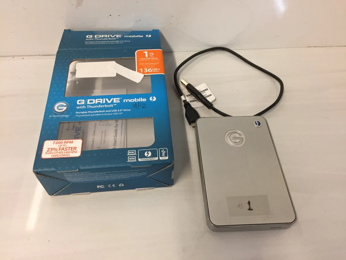 G-Technology 1 TB External Hard Disk Drives for sale | eBay