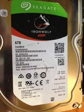 Seagate IronWolf...ST6000VN0033...6TB Internal 3.5 '' HDD... TESTED...