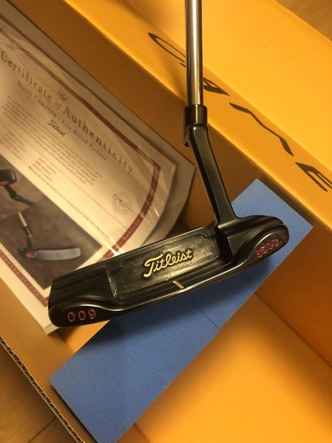 Scotty Cameron Circle T Putter 009 Tour Prototype Carbon Big Dot Lefty *Sax232 - Picture 2 of 14