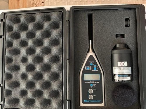 QUEST METROSONICS db-2100 SOUND LEVEL METER TESTED VERY GOOD - Picture 3 of 7