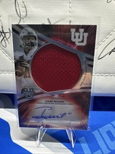 2025 Bowman U Best - ISAAC WILSON Game Worn Jumbo Relic Patch Auto RPA