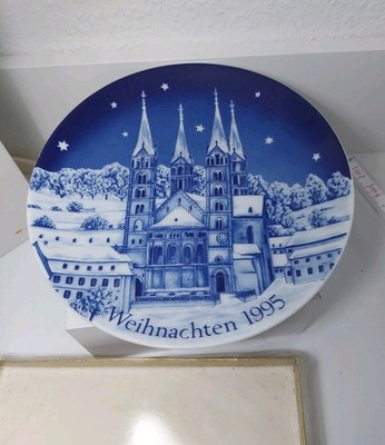 Sammelteller Weihnachten 1995 Bamberger Dom Limitiert 19cm OVP