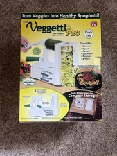 VEGGETTI PRO Table Top Spiral Vegetable CutterAS SEEN ON TV! New* sealed in box