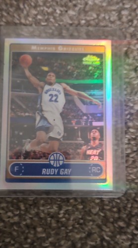 Rudy Gay [Refractor] #184 2006 Topps Chrome card