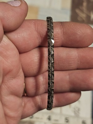 Silver Tone Bangle Bracelet