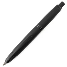 NEW Pilot Namiki Vanishing Point Black Matte Fountain Pen - Fine 60580