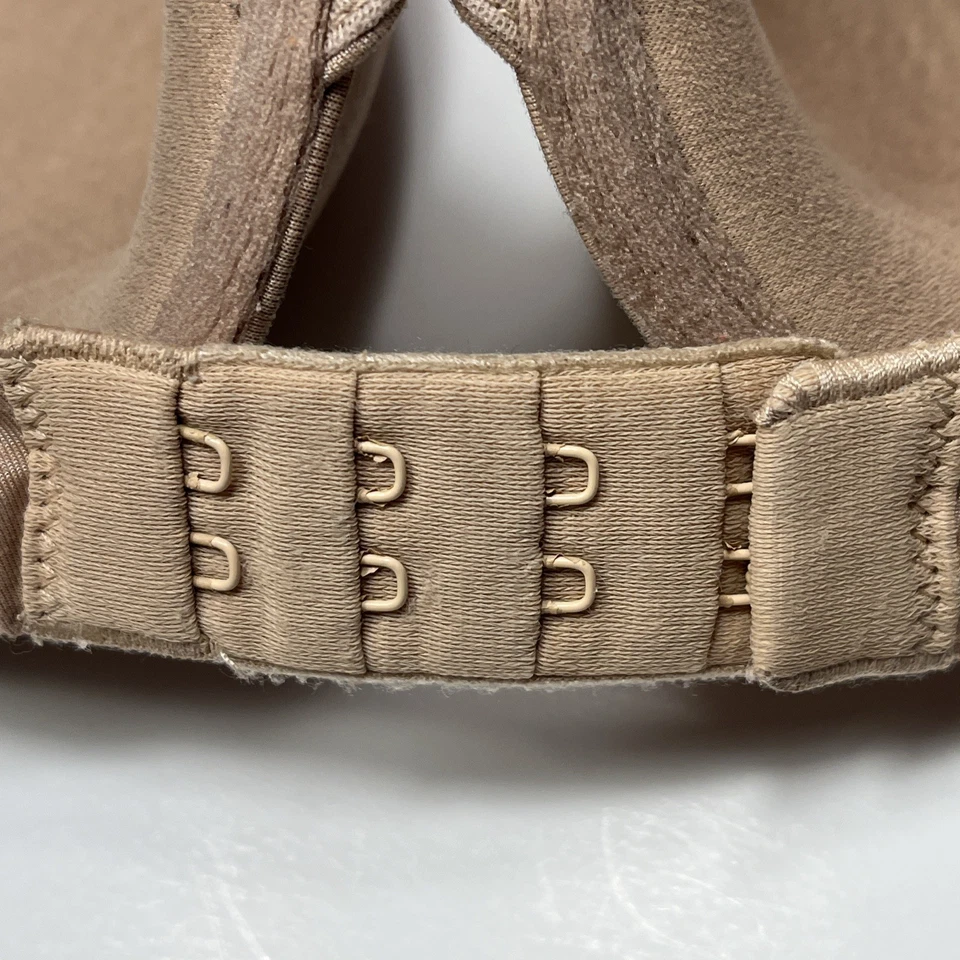 Victoria's Secret Bra Women 34B Beige Underwire Uplift Semi Demi Convertible - Image 3 of 4