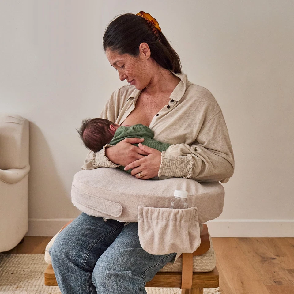 Almohada de lactancia - Deluxe - Mayor comodidad con funda - Lactancia ergonómica... Foto 2 de 4