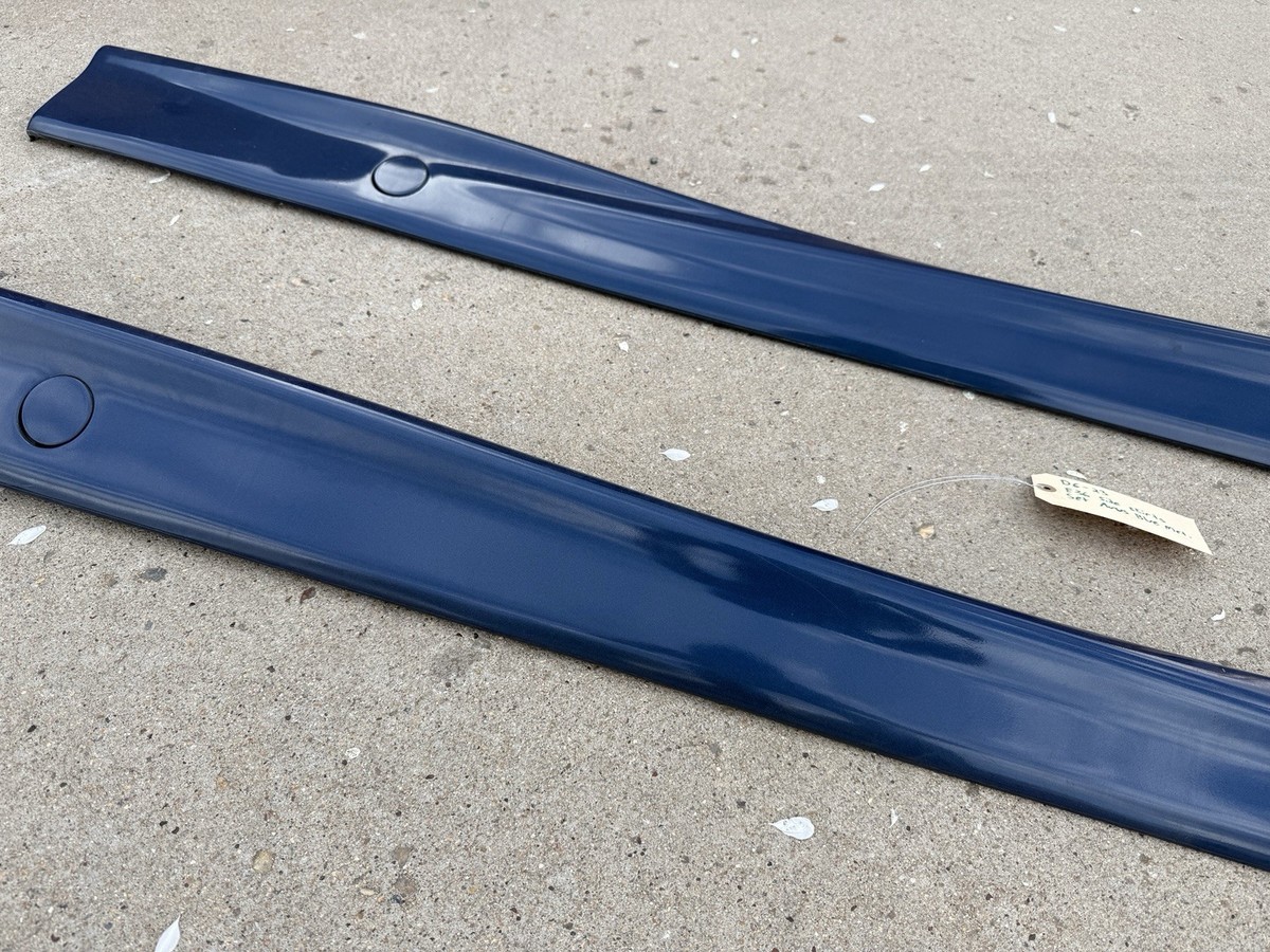  E36 M3 スカッフプレート　左右セット 94-99 BMW E36 M3 M-TECH Side Skirt Set Left Right Rocker Avus Blue