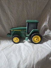 Genuine 1998 John Deere Ceramic Coin Bank Tractor Numbered Collectible 