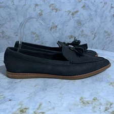 Sperry Saybrook Women's Size 8.5 Shoes Black Brown Leather Tassel Fashion Flats