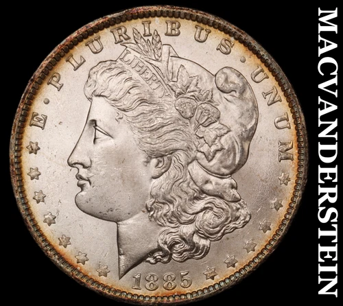 1885-O Silver Morgan Dollar - Choice Gem Brilliant Unc+++  Lustrous  #i7090