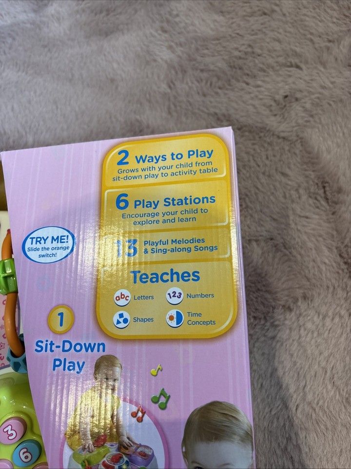 VTech Play & Learn Activity Table 3417761480533 | eBay UK