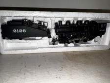 Bachmann HO Scale Santa FE USRA 0-6-0 Steam Engine and Slope Tender 50502 S2