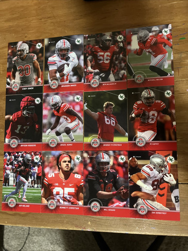 2024 Onit Ohio State Buckeyes Huge Lot Will Howard Cody Simon Rareπ₯ππ - Picture 1 of 4