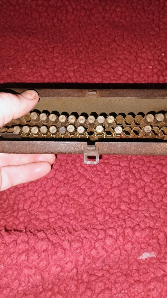 Антикварный набор сверл в железном футляре - Изображение 4 из 4