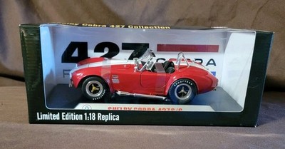 Acme 1965 Shelby Cobra 427 S/C 1:18 Red W/ White Stripes SC-122 Limited