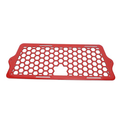 Ι Red Front Bumper Grille Easy Installation Front Grille Cover Trim For - Picture 7 of 12