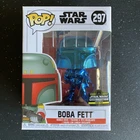 Blue Chrome Boba Fett Funko Pop #297 2019 Star Wars Celebration LE 2500 Pieces