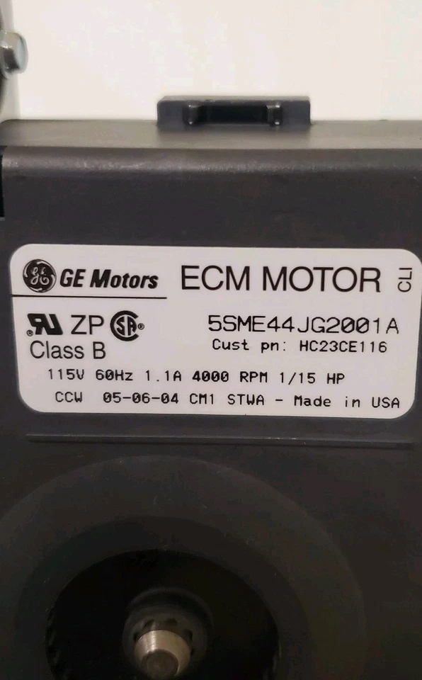 5SME44JG2001A HC23CE116 OEM ECM Motor Kit de Portador de Conjunto de Inductor de Borrador Foto 2 de 4