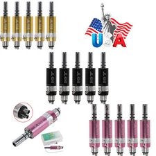 1-5 NSK Style Dental Air Motor Handpiece Slow Speed Micromotor 4-Hole 3Colors TS