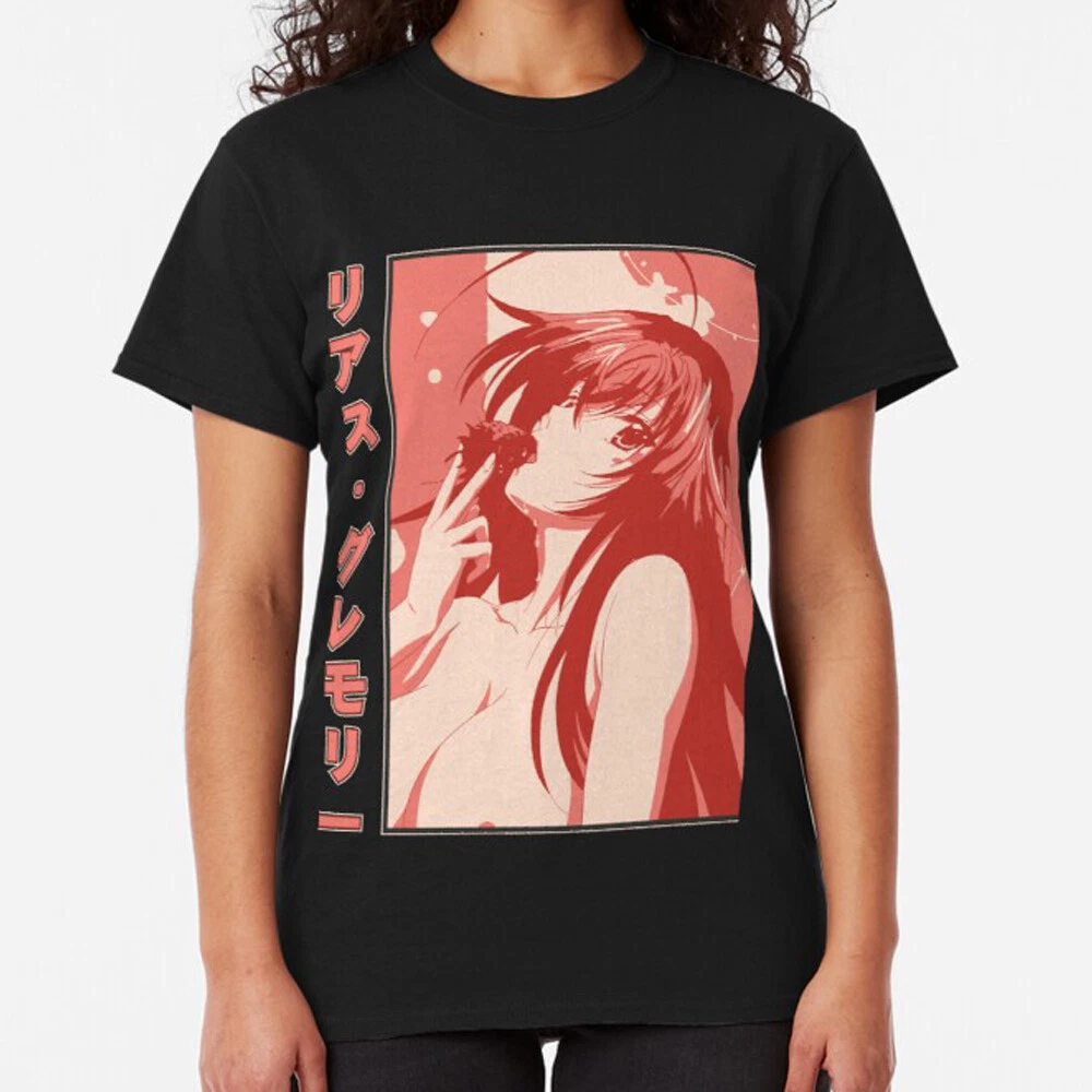 Love Anime High School Funny Anime Dxd Rias Gremory Retro Character Unisex  T-shirt - Teeruto