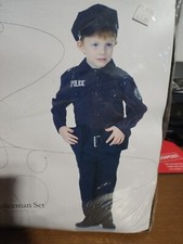 XX 25912 Policeman Boys Costume Underwraps
