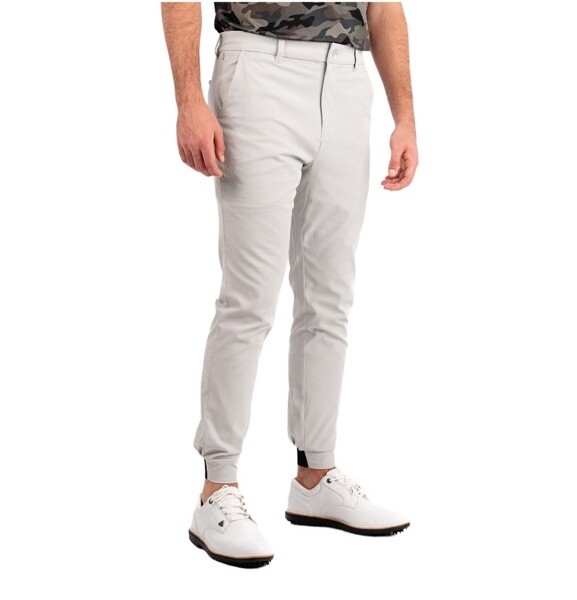Good Good Men's Golf Jogger Pants - Light Grey 34W 30L - $90 New