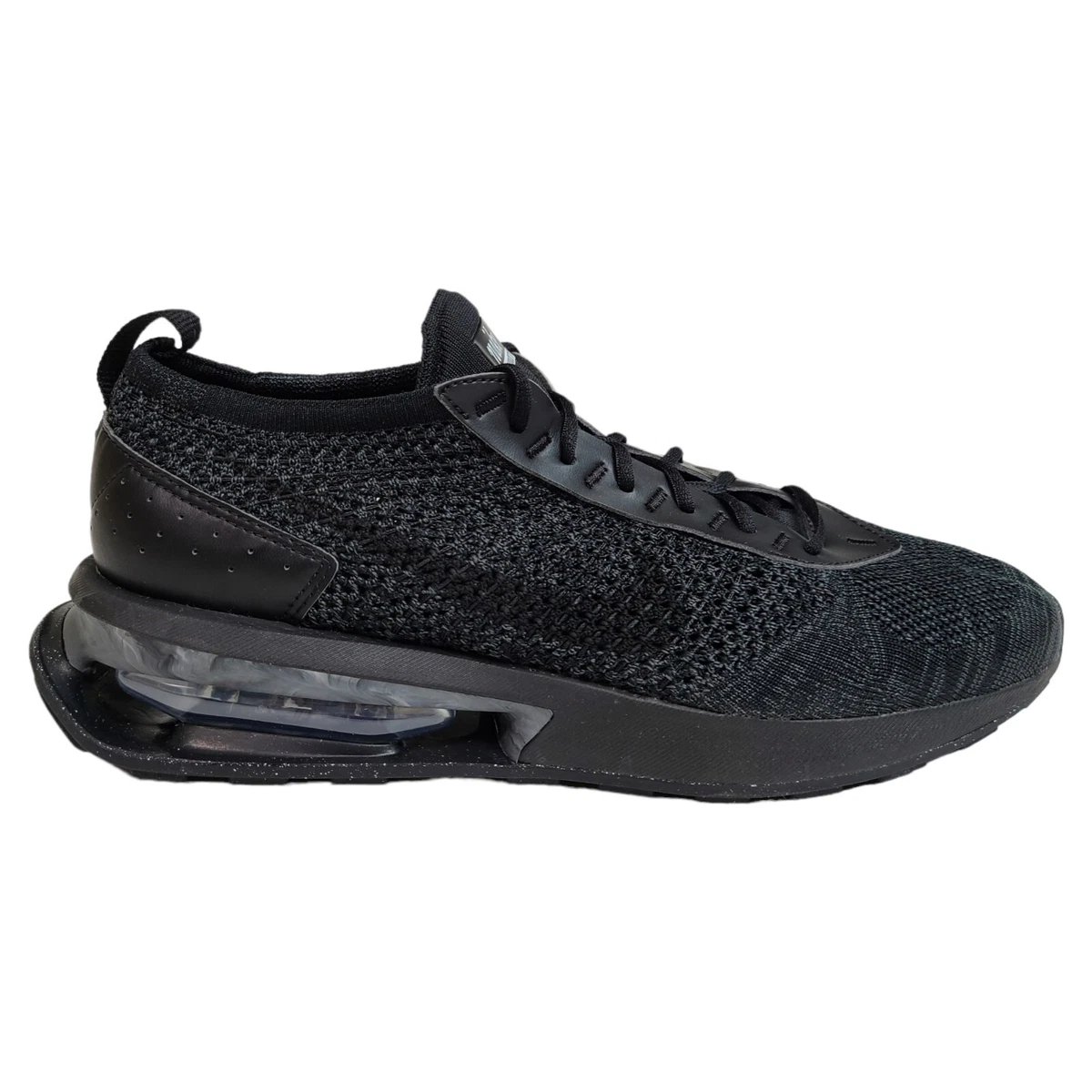 Nike Air Max Flyknit Racer Men Shoes Size 9 Triple Black Running Sneakers Nike Air Max Flyknit Racer Triple Black for Sale  main image 3
