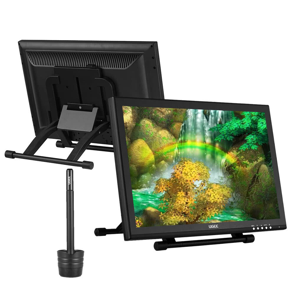 Ugee 1910b Interactive Pen Display Drawing Monitor Graphics Tablet 19 Inch LCD 2