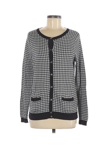 White Cardigan Supima Sweater Size 