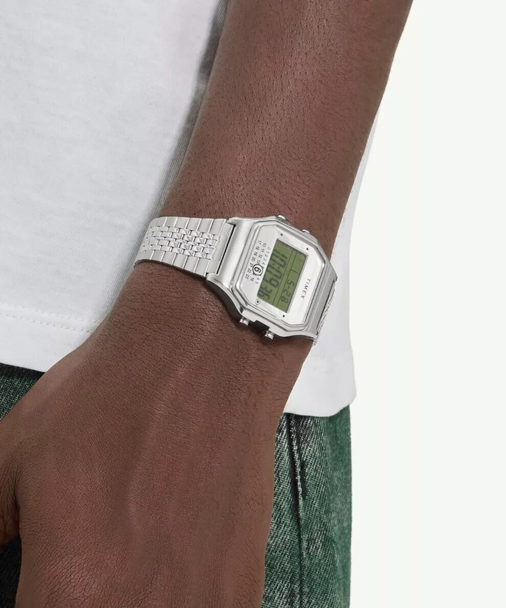 TIMEX x MM6 Maison Margiela T80 Gift Set Silver Watch TIMEX x MM6 Maison Margiela T80 Gift Set Silver Watch