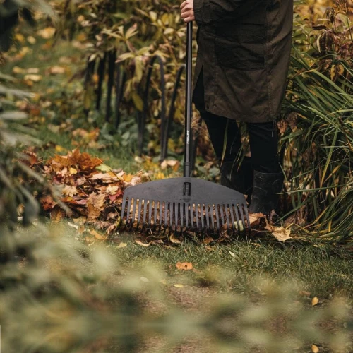 Rastrello per foglie in polipropilene Solid L 25 denti ampia testa 52x22,8 cm  Foto 2 de 4