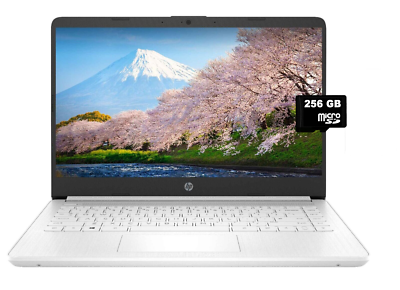 #ad #ad Newest HP 14#x27;#x27; HD Laptop Intel 4 Core CPU 8GB RAM 320GB 64256 Win 11 White $209.99