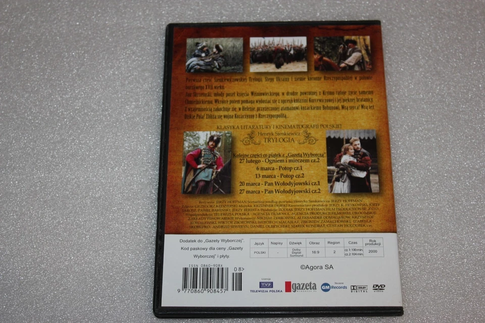 Ogniem i Mieczem DVD POLISH RELEASE - Image 3 of 3