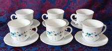 ARCOPAL * VERONICA * 6 tasses à café diam 7,5x6,5cm