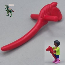Playmobil rotes Spielzeugpferd-Holzpferd-Kinderspiel-Junge-Mädchen
