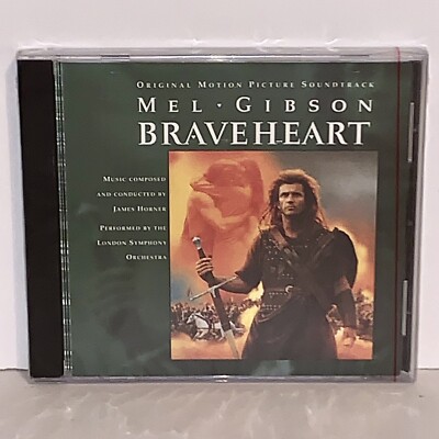 Factory Sealed (wrapped) Braveheart CD Original Motion Picture Soundtrack