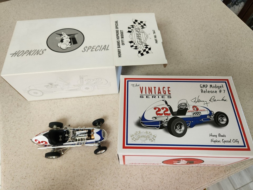 GMP 1/18 Diecast -Henry Banks Hopkins Special Offy Midget #22 Part 7647 ...