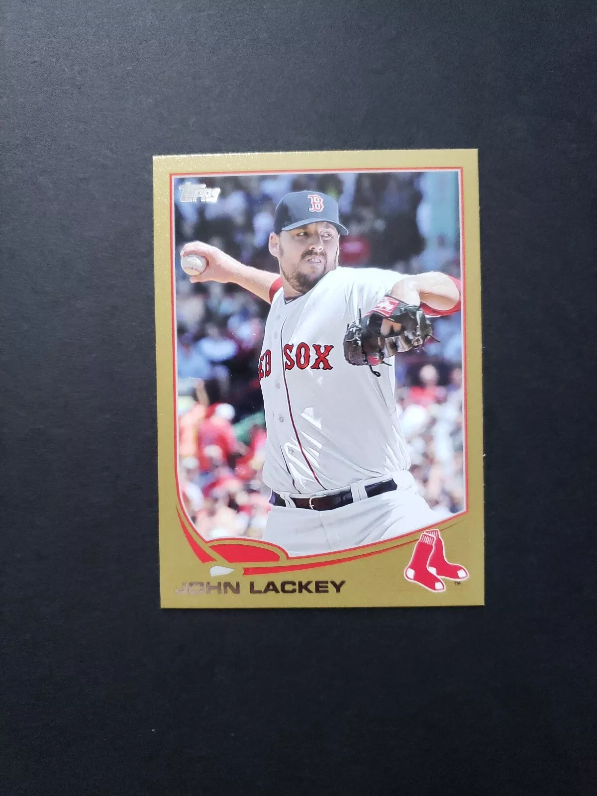 John Lackey trading card