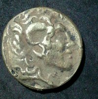 ANCIENT GREEK TETRADRACHM ALEXANDER THE GREAT COIN 17,7 G