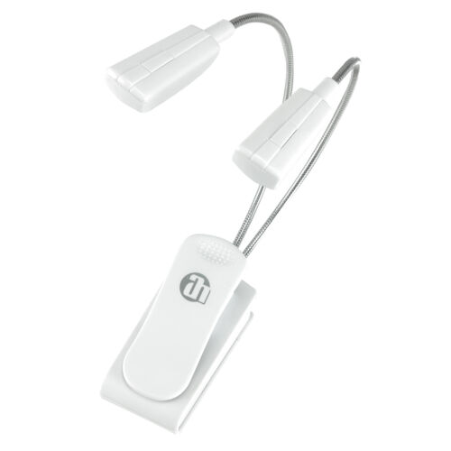 2x PROFI LED Schwanenhalslampe weiß, Lampe Leselampe Klemmlampe incl. Batterien - Bild 2 von 7