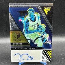 Xavier Tillman Auto 2022-23 Panini Flux Signatures #FS-XTM Autograph Grizzlies