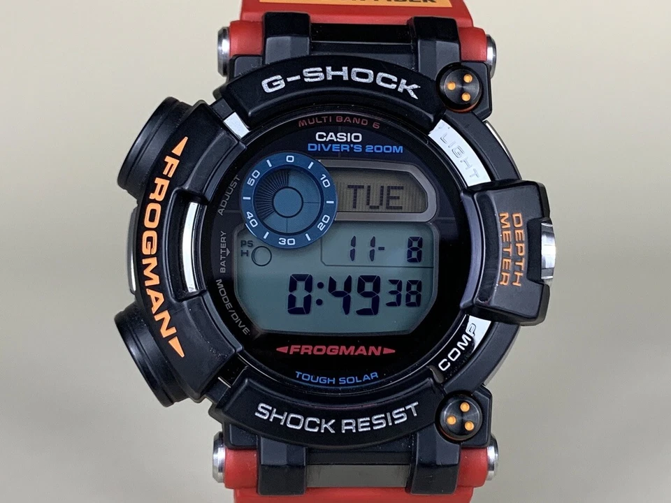 *Rare* G-Shock Frogman Antarctic Survey ROV Collaboration Watch w/ Box & Paper