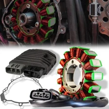 eMUSA OE Magneto Coil Stator+Voltage Rectifier+Gasket Assy.09-14 YZFR1 14B-81410