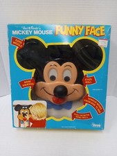 Disney Mickey Mouse Vintage Funny Face Crib Toy