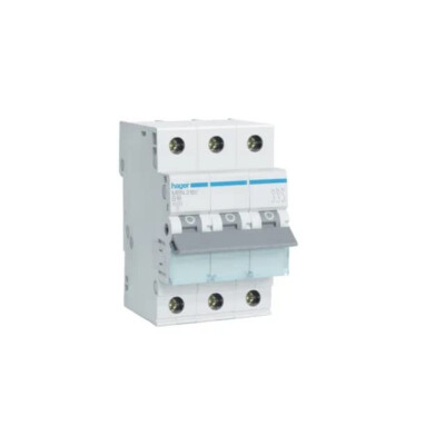 Hager Electro Leitungsschutzschalter MBN 316A B16 3-polig 6kA B-16A 3M