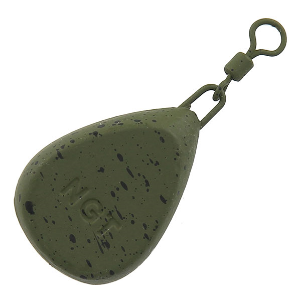 Carp Fishing Carp Fshng Leads Nlne Flat Pear Style Weghts 1.5oz 2oz 2.5oz 3oz 3 Ngt Fishing